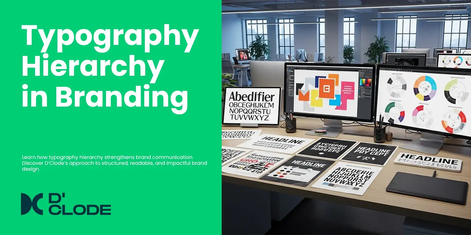 Typography Hierarchy in Branding