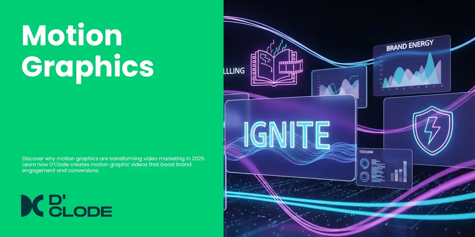 Blog 9 Top Motion Graphics Video Production Trends for 2025 | D’Clode