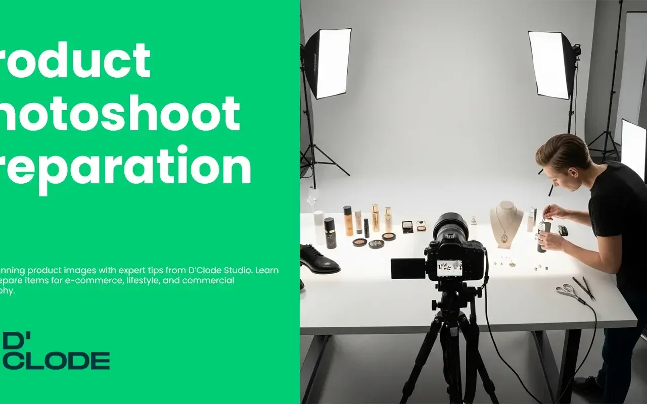 product photoshoot preparation