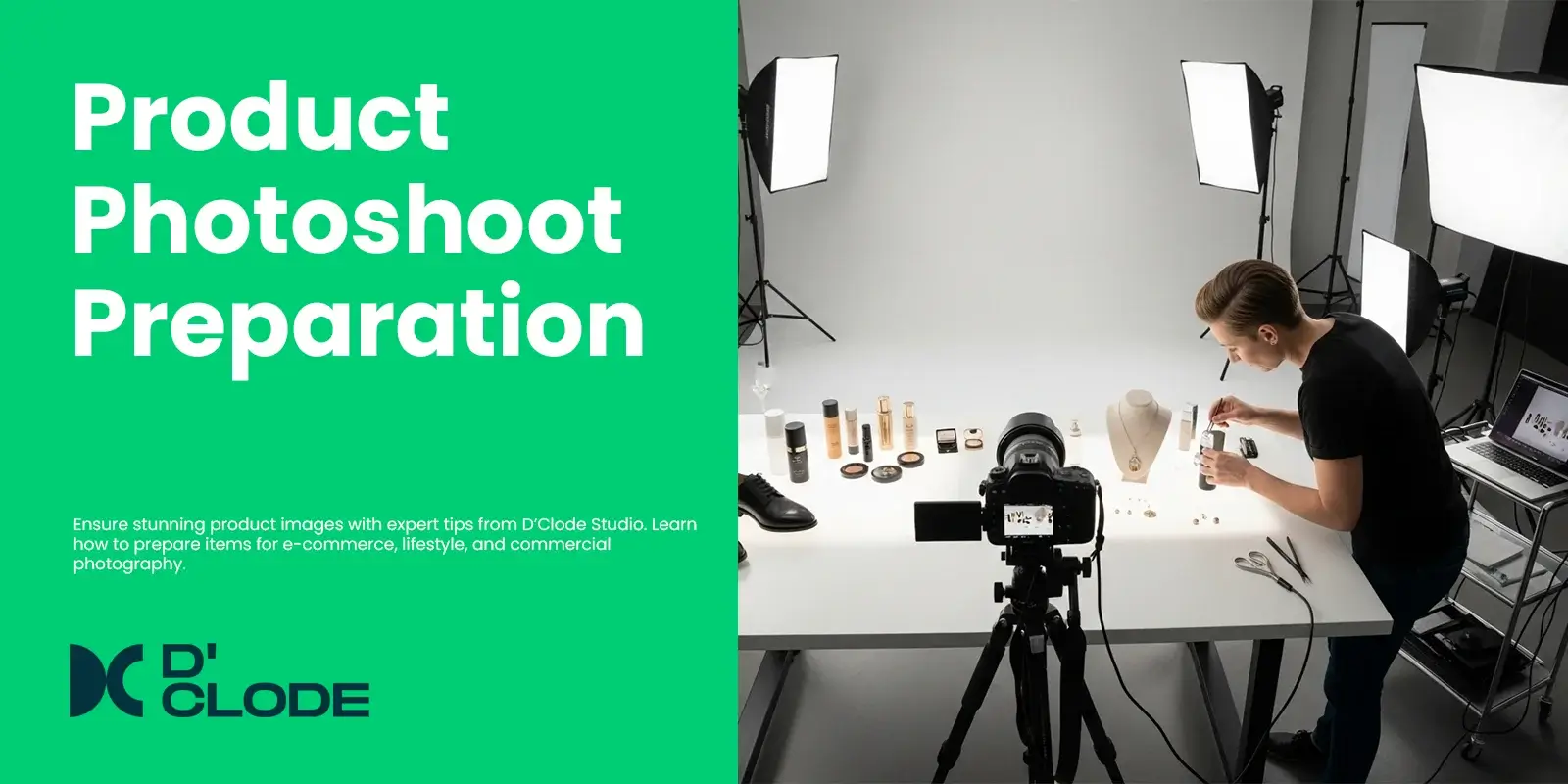 product photoshoot preparation