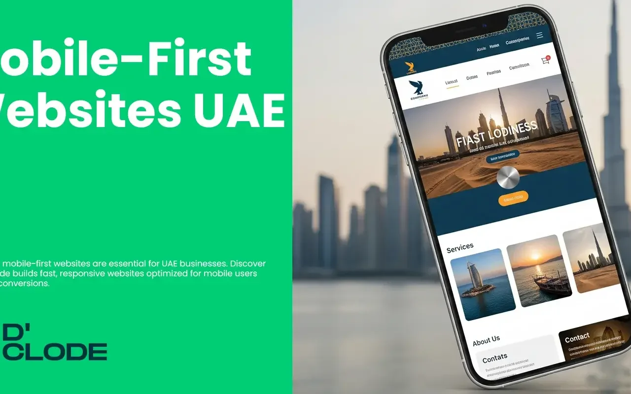 mobile-first website design in UAE
