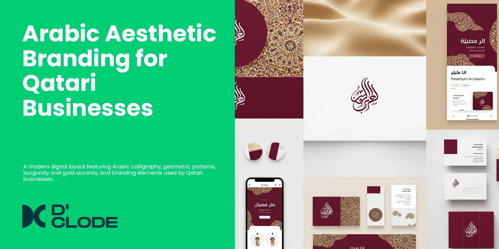 Arabic aesthetics in Qatari branding