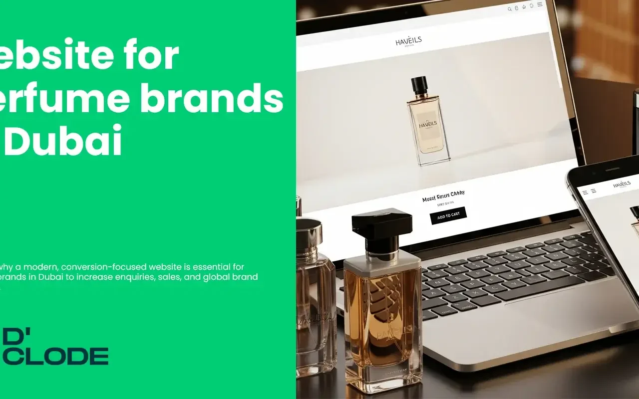 Luxury Perfume Website in Dubai