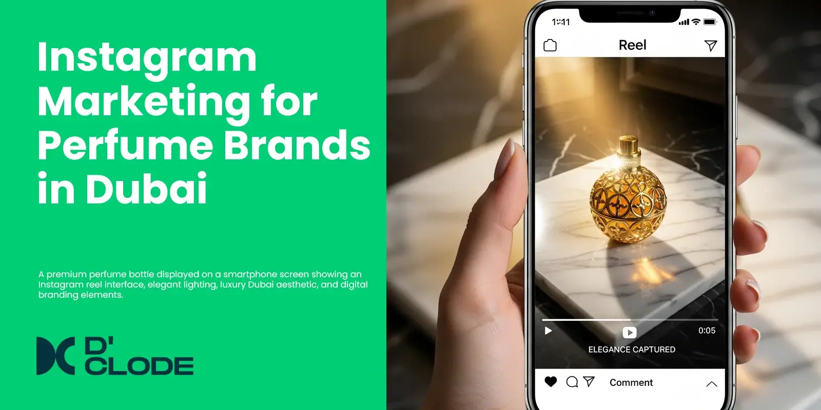 Instagram marketing for perfume brands in Dubai
