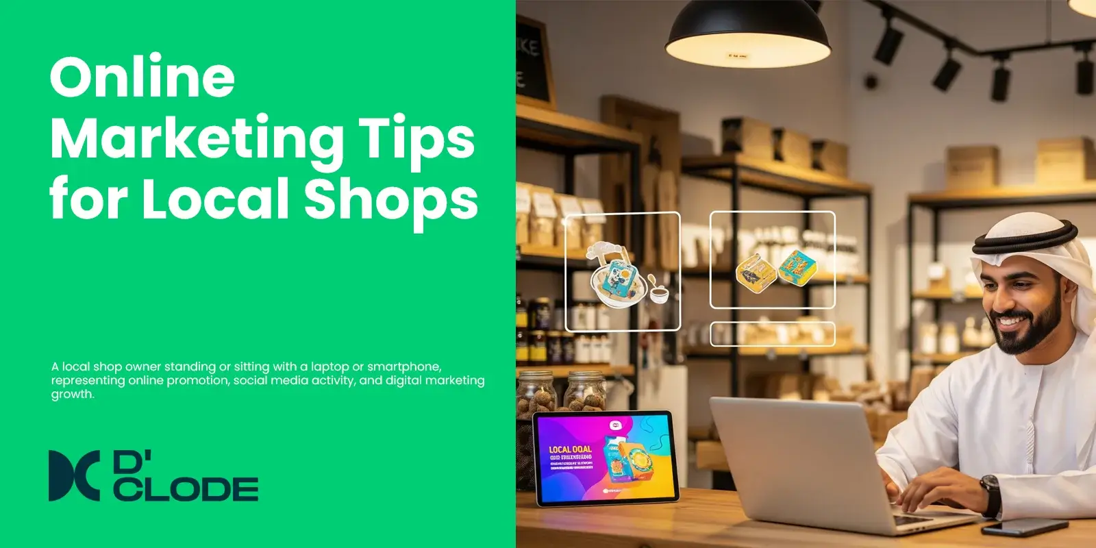 small retail shop digital marketing