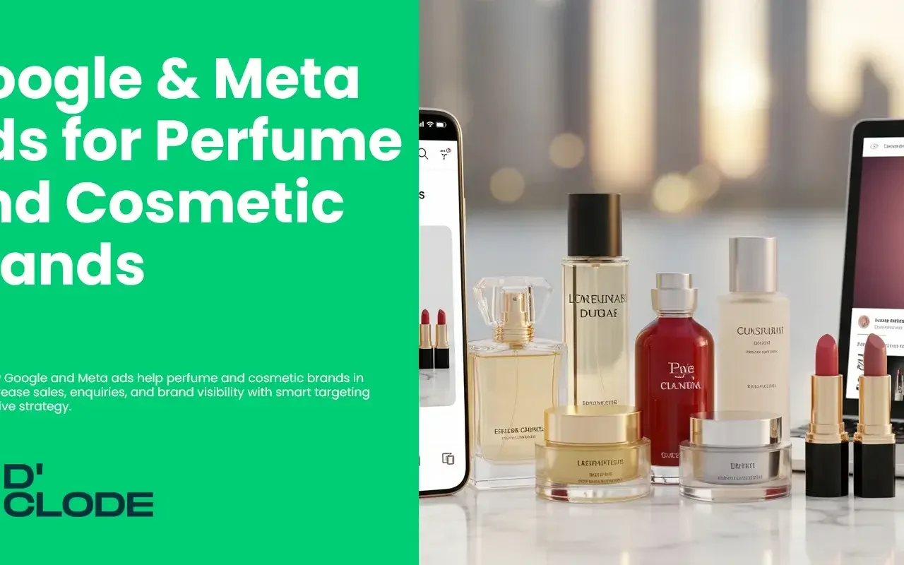 Google Ads and Meta Ads for perfume brands in Dubai