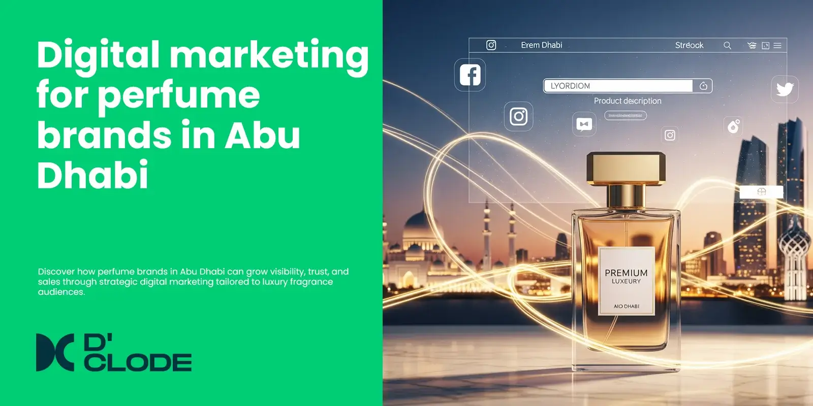 digital marketing for perfume brands in Abu Dhabi