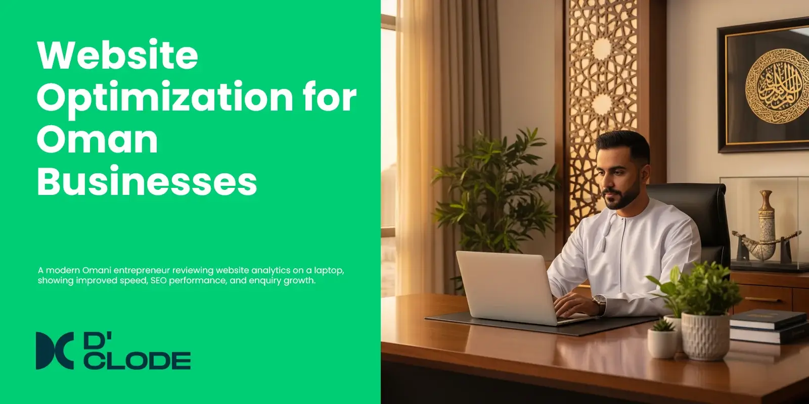 optimized website in Oman