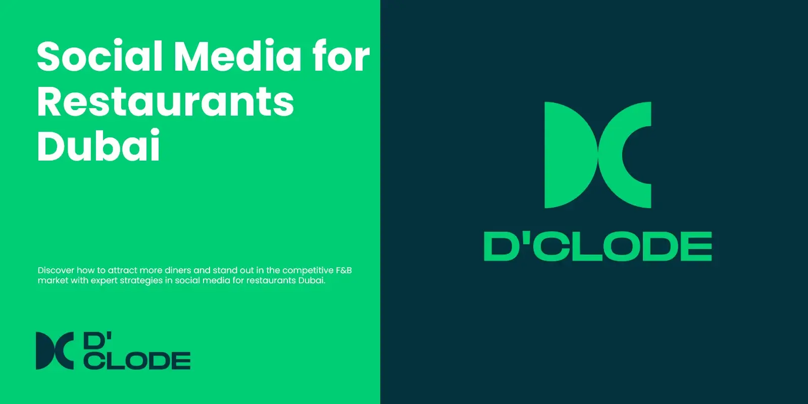 Social Media for Restaurants Dubai