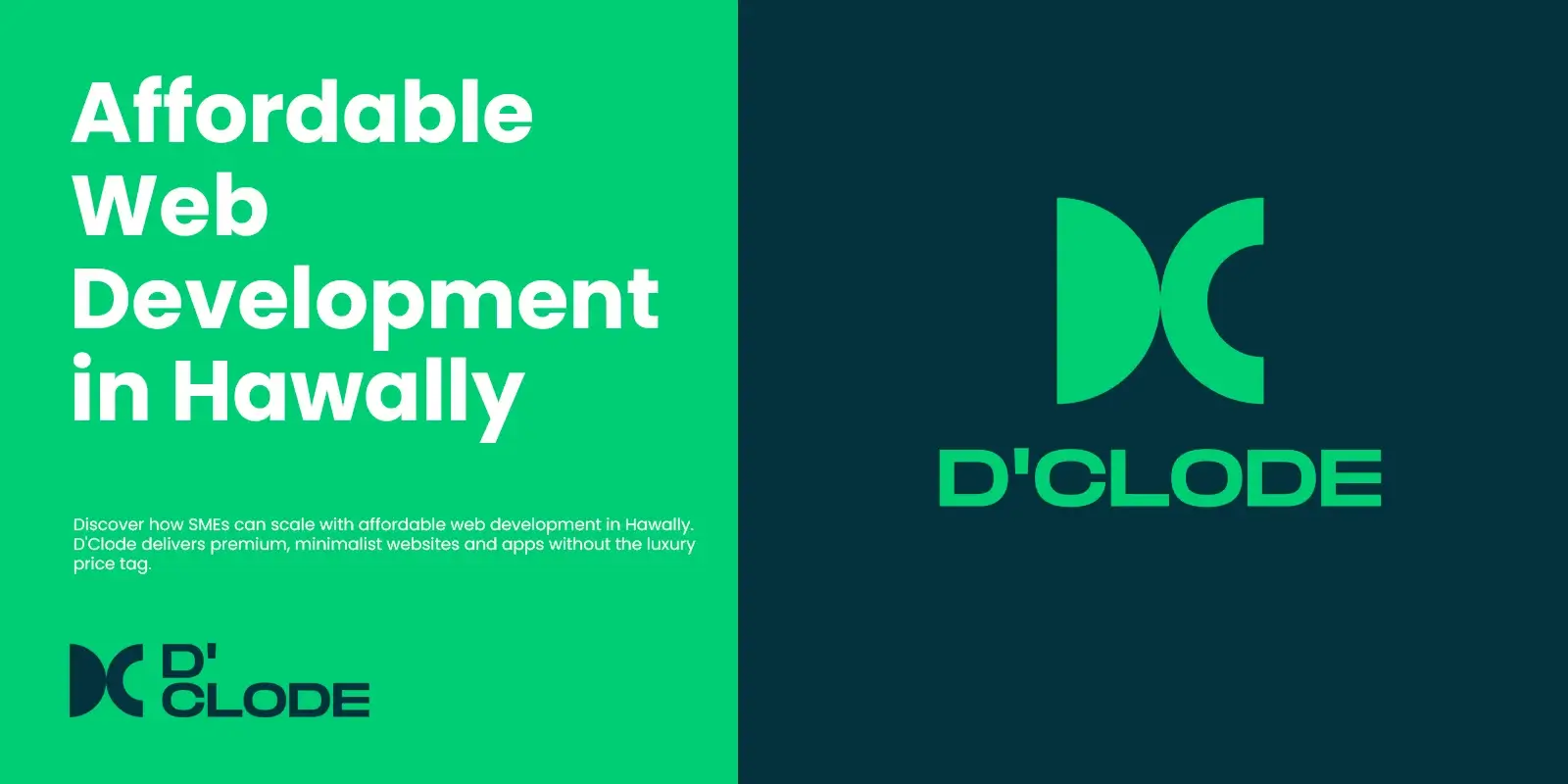 Discover how SMEs can scale with affordable web development in Hawally. D'Clode delivers premium, minimalist websites and apps without the luxury price tag.