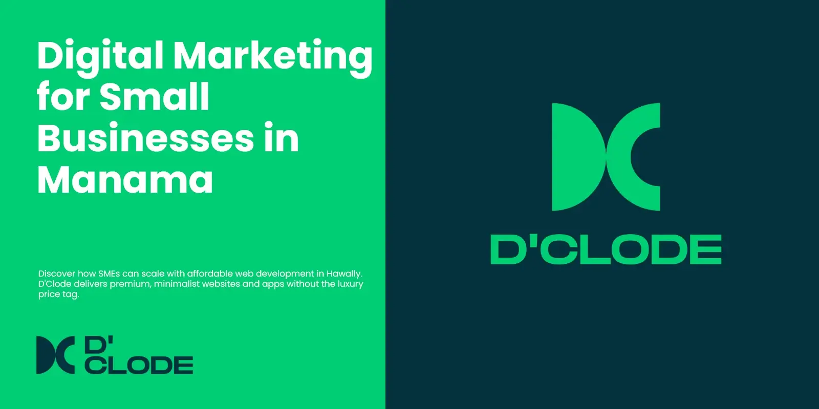 Digital Marketing for Small Businesses in Manama